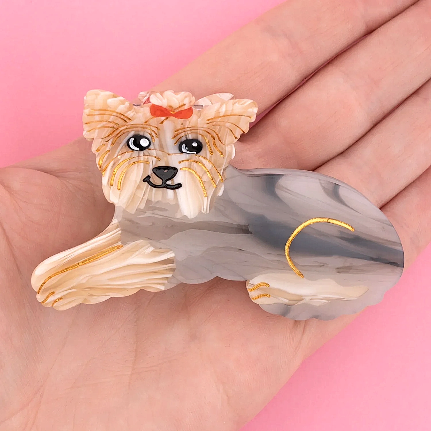 Yorkshire Terrier Hair Claw