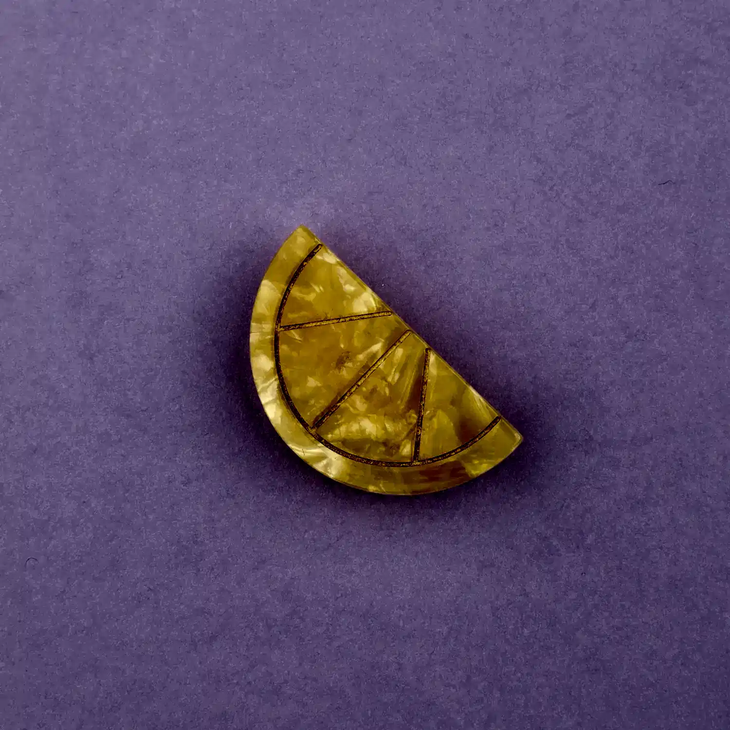 Lemon Hair Clip