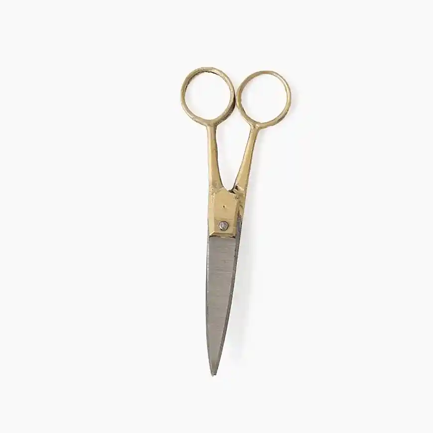 Brass Handle Scissors | Small