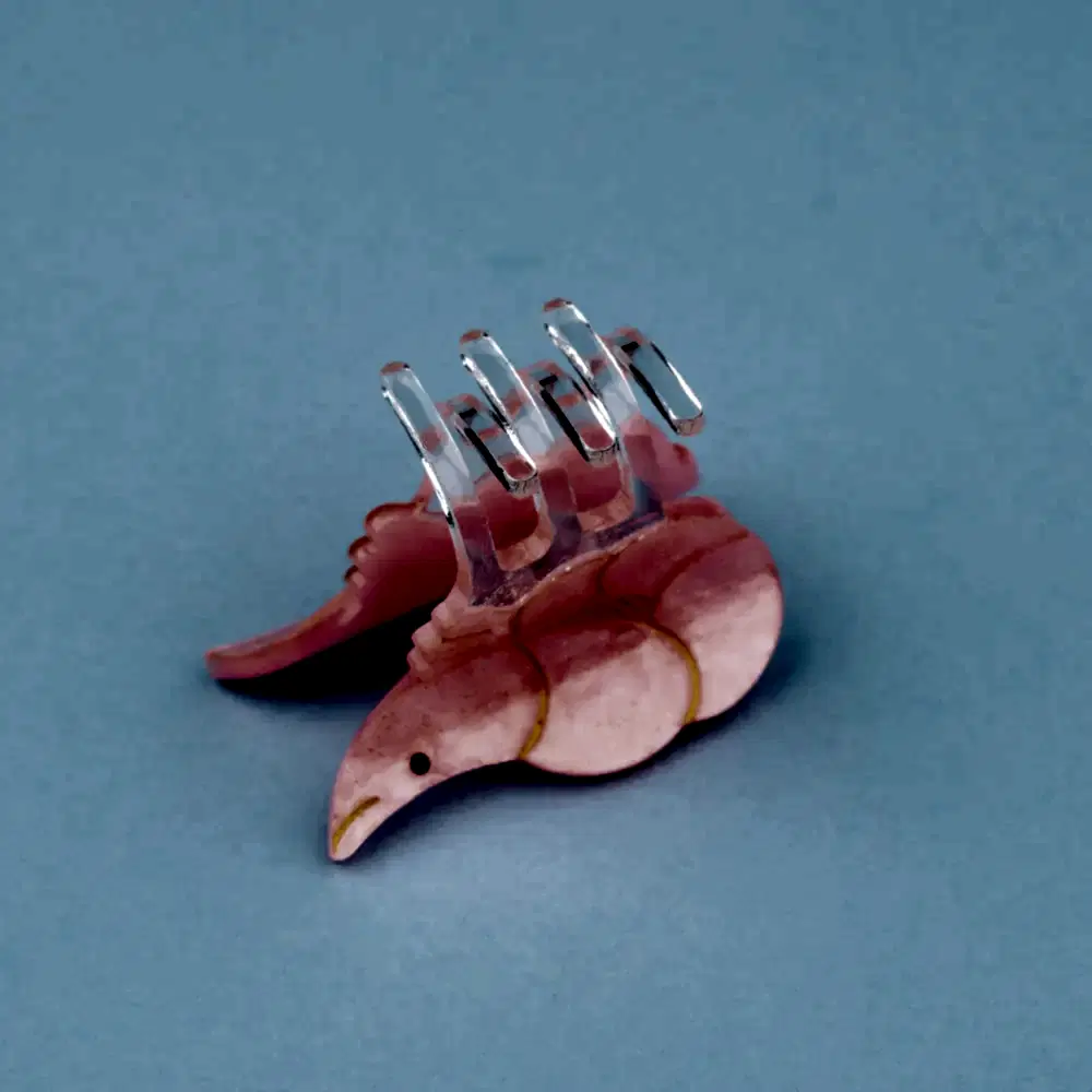 Shrimp Mini Hair Claw