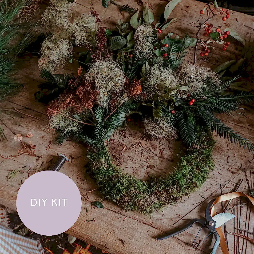 DIY Foraged Wreath Making Kit