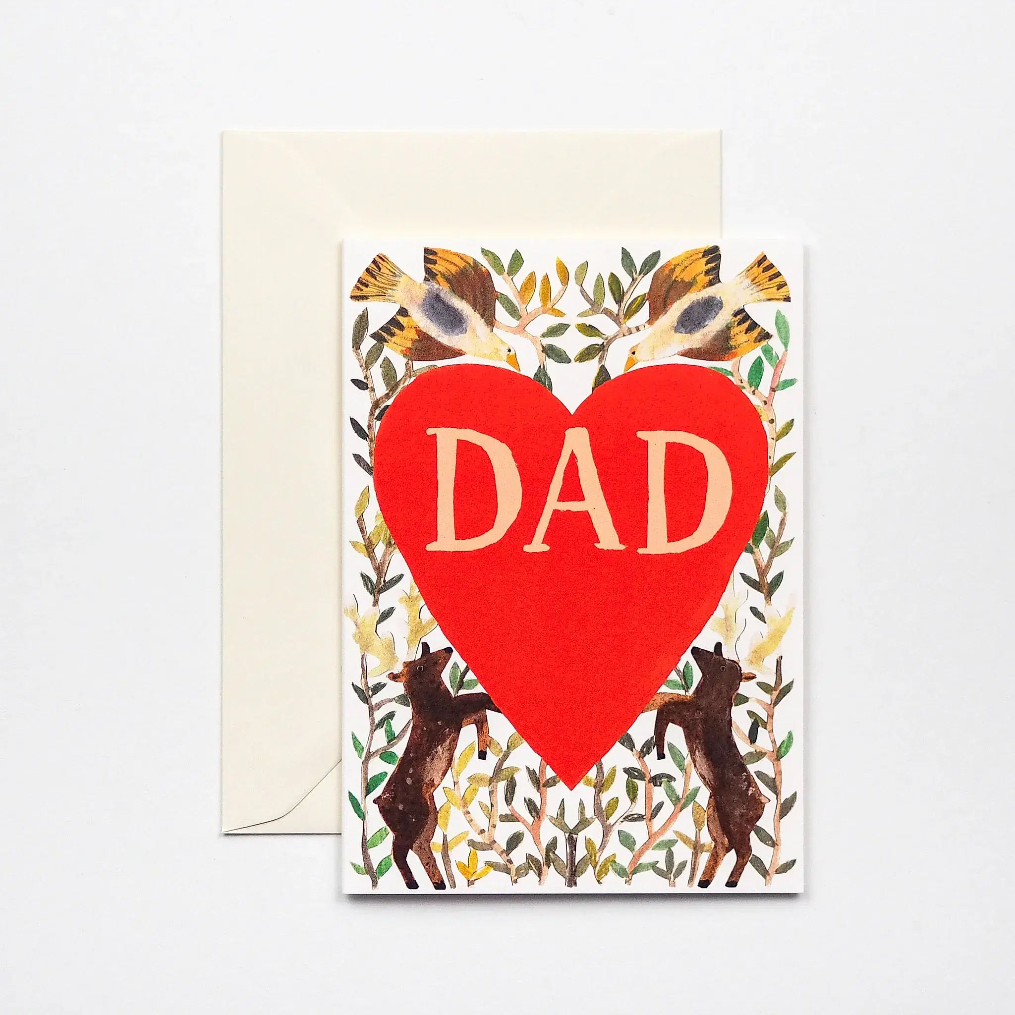 Dad Heart Fathers Day Card