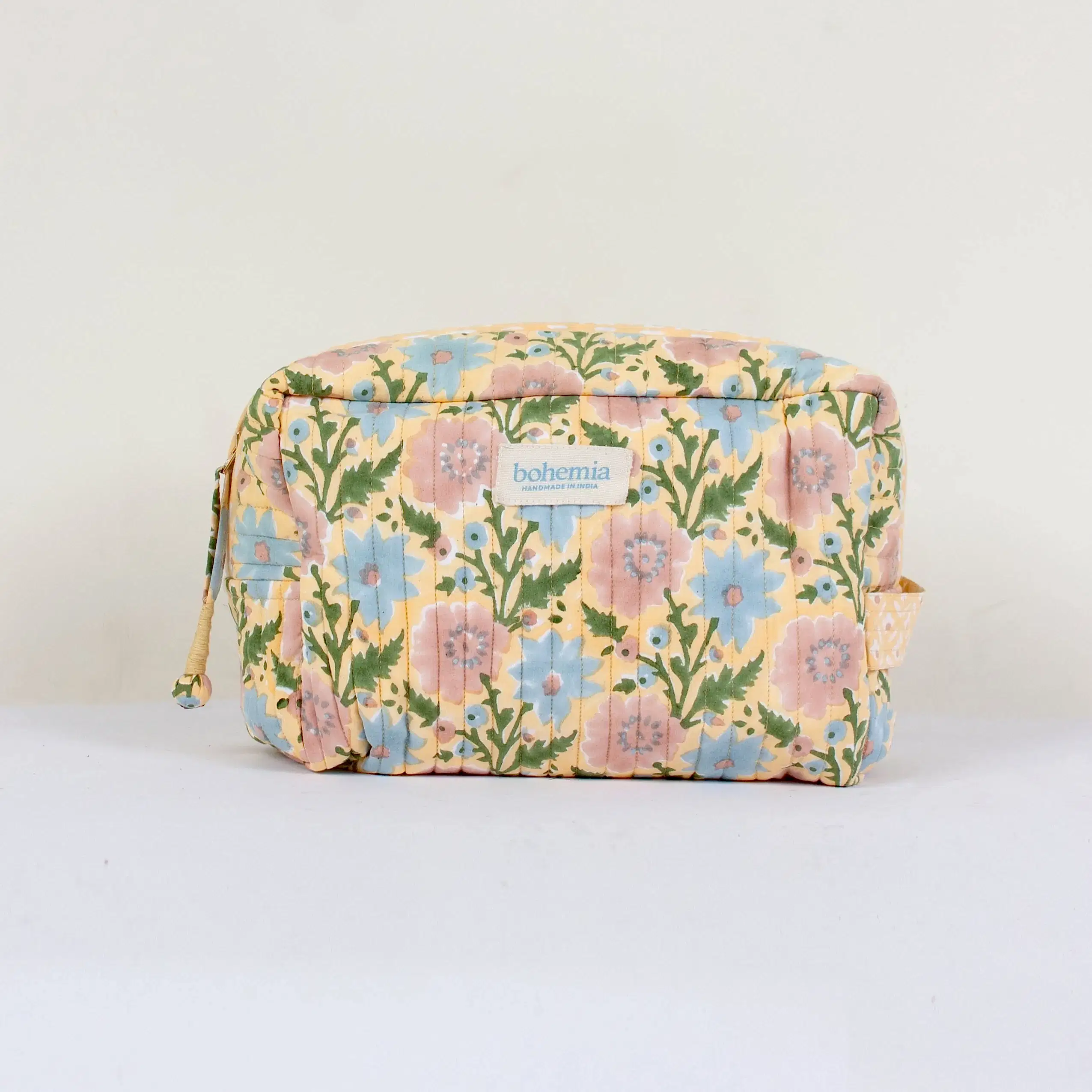 Floribunda Quilted Wash Bag | 4 Colours Available