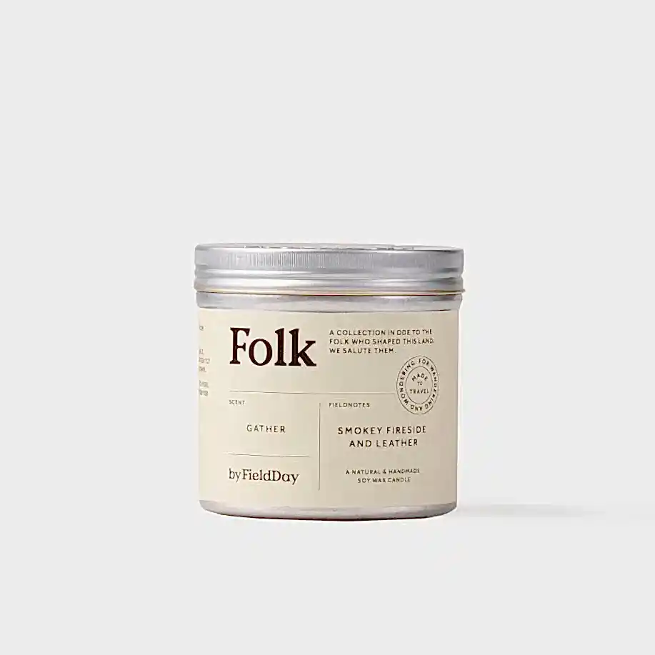 Folk Tin Candle | Gather