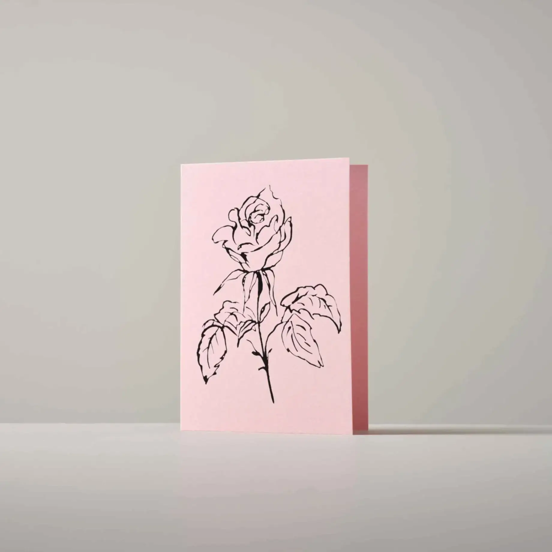 Rose Greetings Card