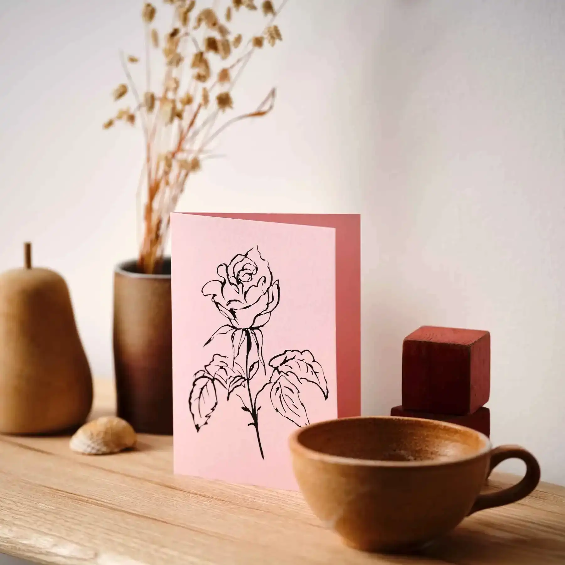 Rose Greetings Card