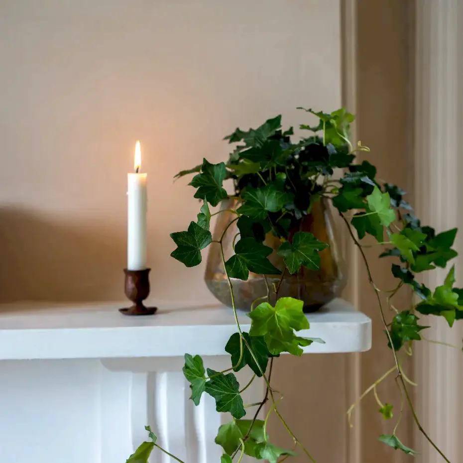 Small Forged Dinner Candle Holder