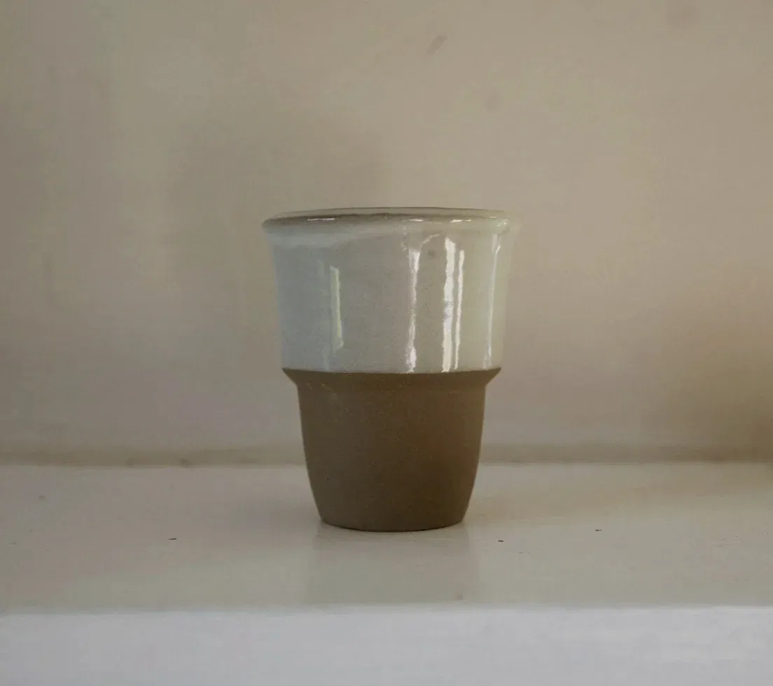 Stoneware Coffee Beaker