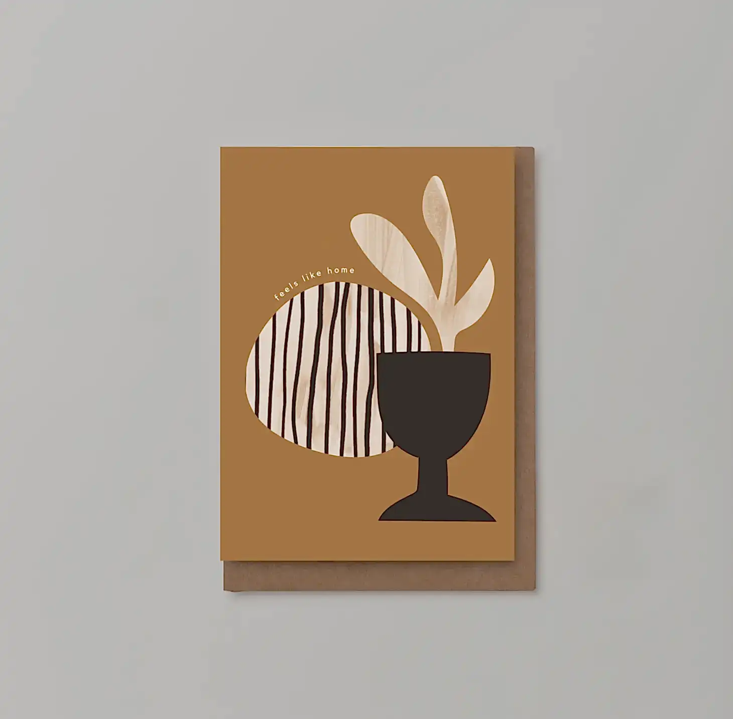 'Feels Like Home' Greetings Card