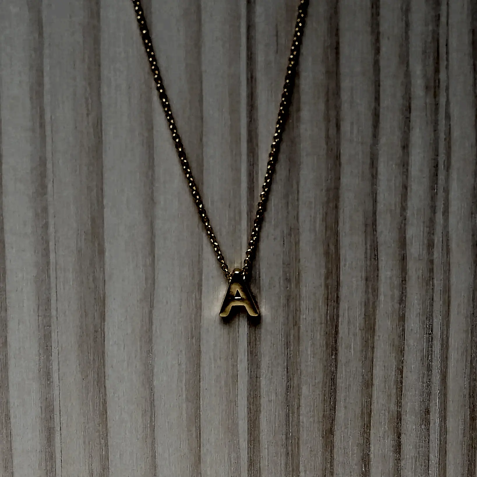 Initial Necklace A 