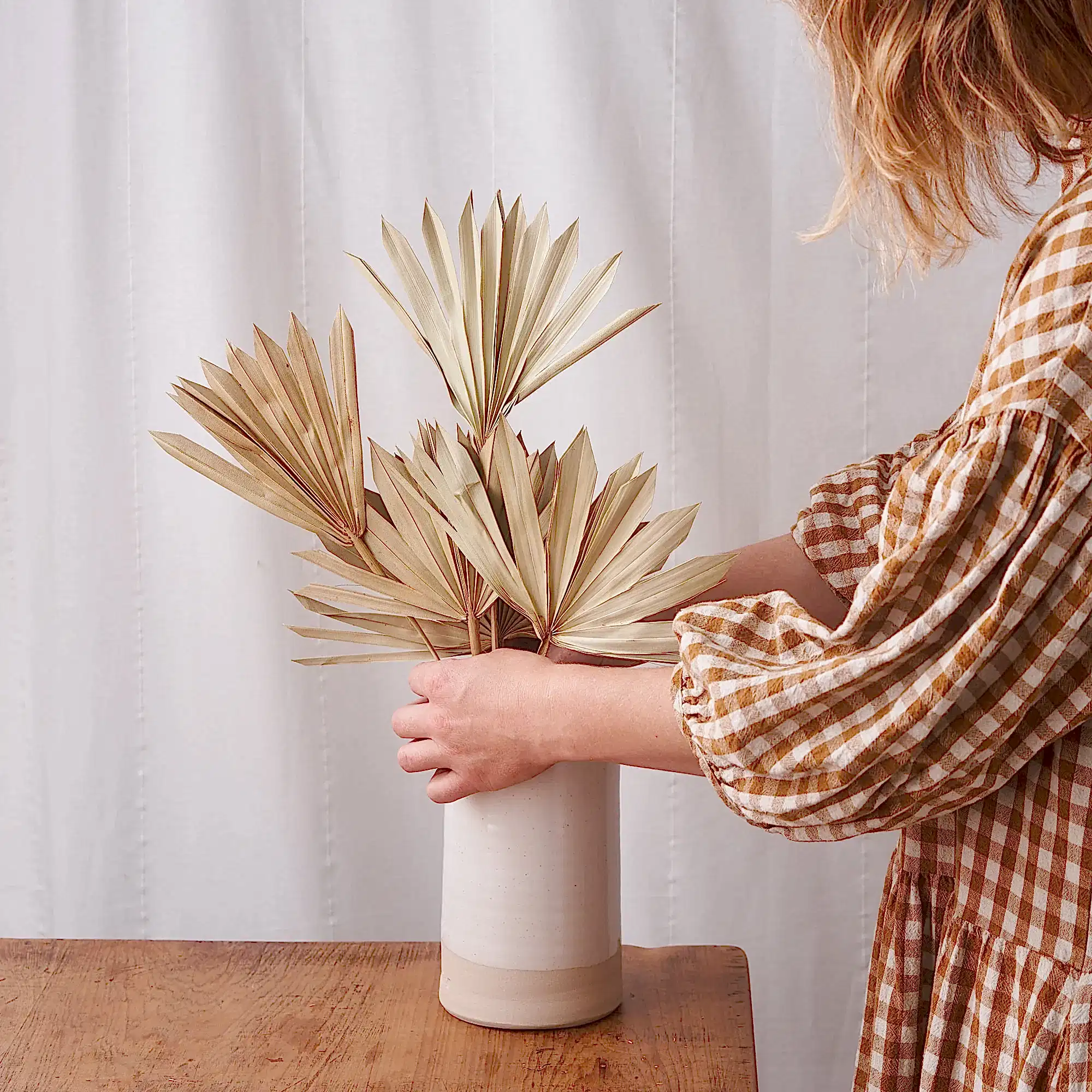 Sun palm natural dried bunch